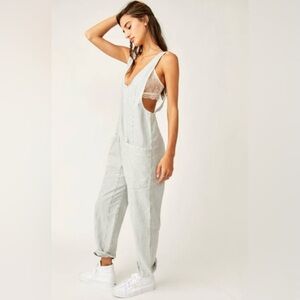 We The Free | Highroller Jumpsuit | Pinstripe